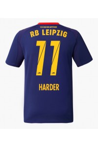 Fotbalové Dres RB Leipzig Conrad Harder #11 Venkovní Oblečení 2025-26 Krátký Rukáv